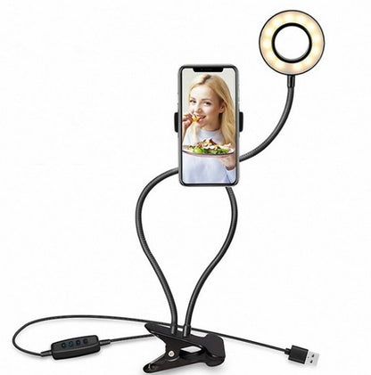 LED Selfie Ring Light for Live Adjustable Makeup Light-8cm Stand - Galaxyoon Technology